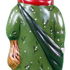 Green FC in Mistletoe Coat With Teddy