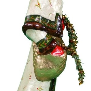Father Christmas with Garland