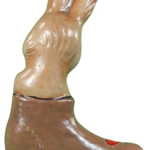High Button Shoe Bunny