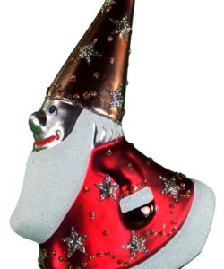 Glitzy Contemporary Santa