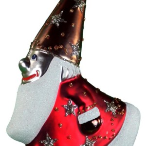 Glitzy Contemporary Santa