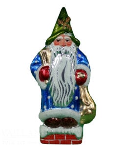 Glimmer Santa on Chimney