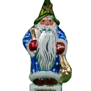 Glimmer Santa on Chimney