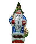 Glimmer Santa on Chimney