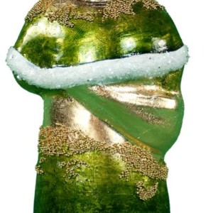 Glimmer Santa in Green Coat