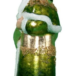 Glimmer Santa in Green Coat