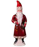 Santa in Coat with Bells (with antique mould)