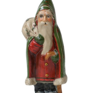 Father Christmas with Pine Branch Sack