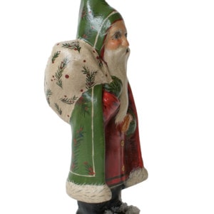 Father Christmas with Pine Branch Sack