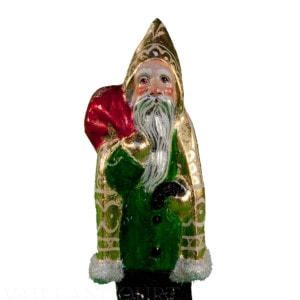 Gingerbread Glimmer Santa