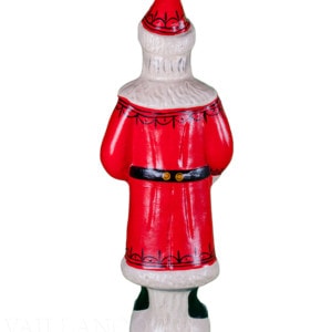 Red Father Christmas with Snowman in Sack