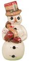 Snowman with Gingerbread Baby
