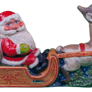 Santa with Reindeer