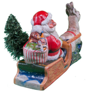 Santa with Reindeer