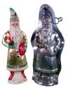 Golden Holly Santa with Mould