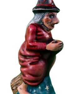 One of a Kind Witch with Mould and Box
