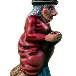 One of a Kind Witch with Mould and Box