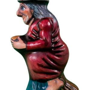 One of a Kind Witch with Mould and Box