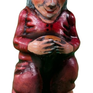 One of a Kind Witch with Mould and Box