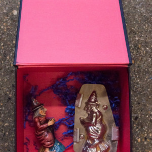 One of a Kind Witch with Mould and Box