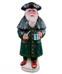 Santa Holding Silver Mug