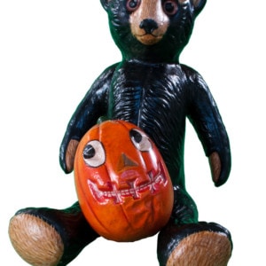 Halloween Teddy with Pumpkin