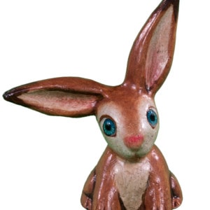 Small Floppy Ear Bunny With Blue Eyes