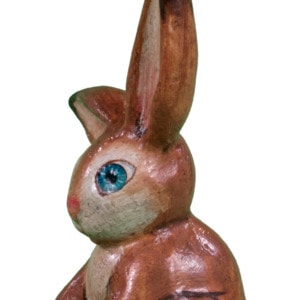 Small Floppy Ear Bunny With Blue Eyes