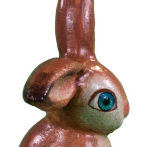 Small Floppy Ear Bunny With Blue Eyes