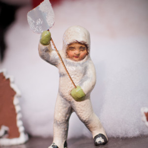 Child Holding Shovel