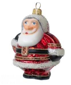 Pudgy Glimmer Santa