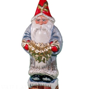 Santa with Gold Swag