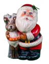 Santa Hugging Reindeer