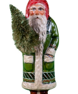Santa in Red and Green