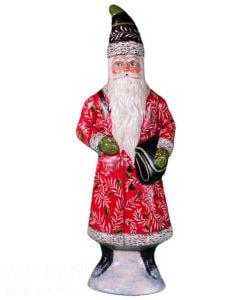 Santa in Red Coat