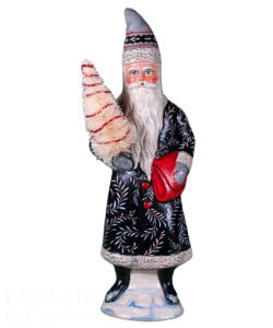 Santa with Black Coat