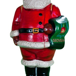 Santa Holding Georgia Blanket