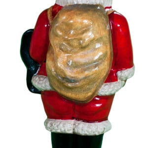 Santa Holding Georgia Blanket