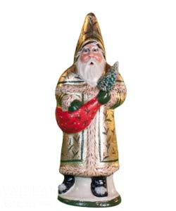Santa in Gold Coat