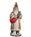 Santa in Gold Coat