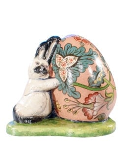 Bunny with Decorated Egg