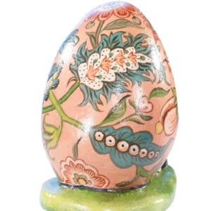Bunny with Decorated Egg