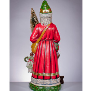 Red Father Christmas with Marionette