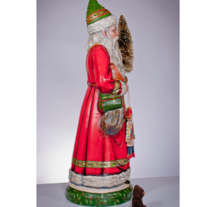 Red Father Christmas with Marionette
