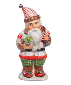 White Bell Santa