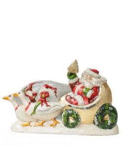 Santa in Christmas Cart