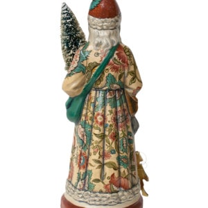 Floral Father Christmas with Marionette