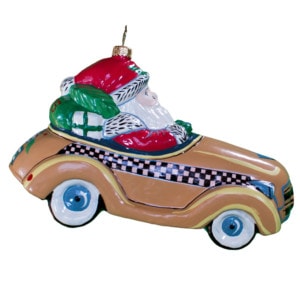 Santa in NYC Cab