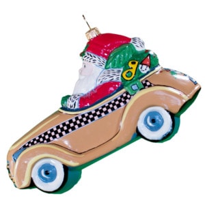 Santa in NYC Cab