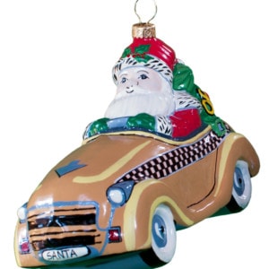 Santa in NYC Cab
